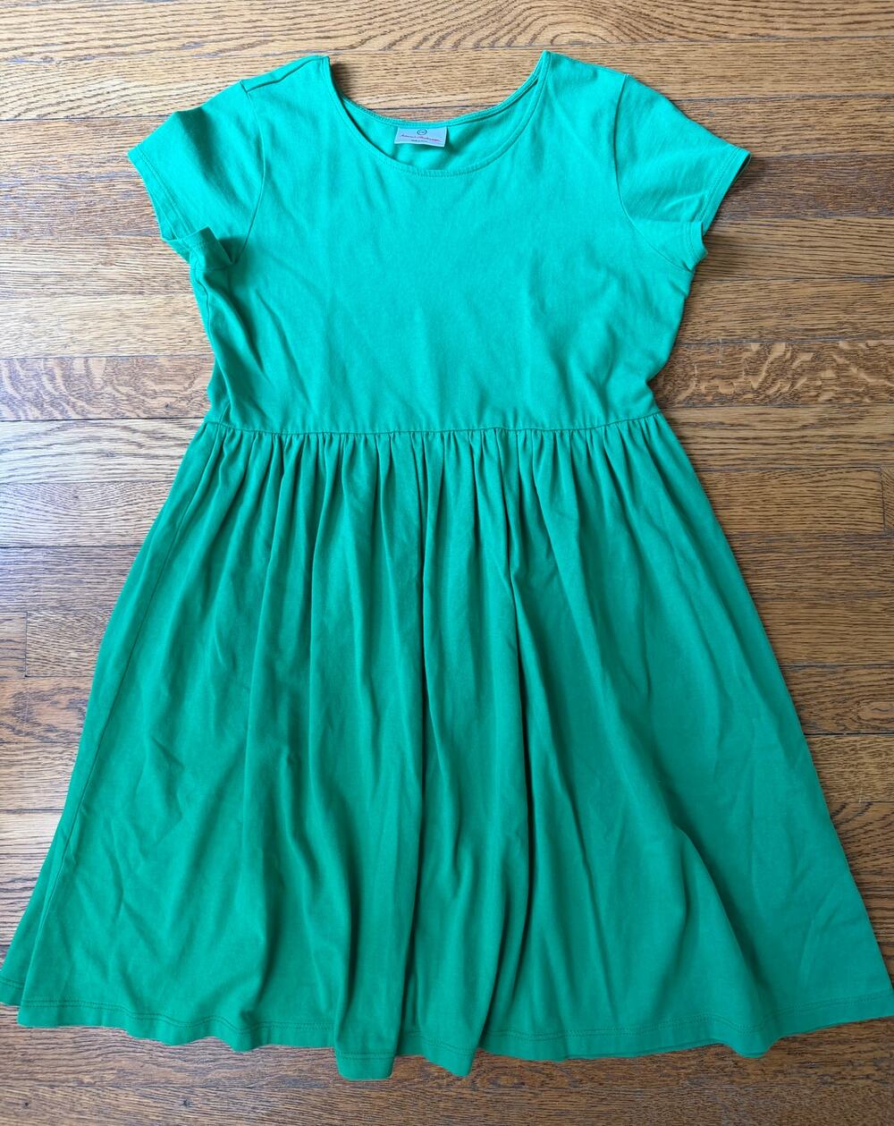 Hanna Andersson Girls' Green Dress Size 12